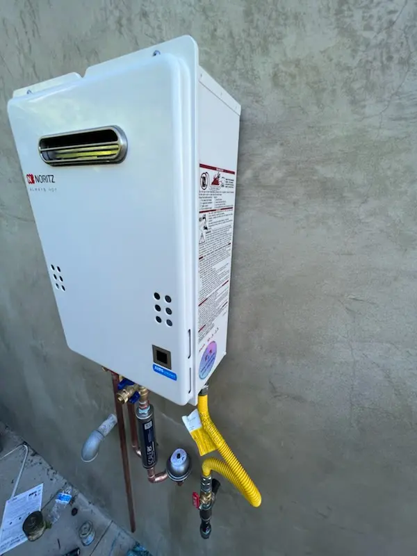 Tankless water heater installation for Montville Center homes