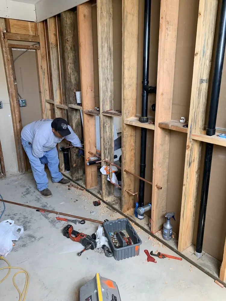 Commercial rough-in plumbing for Gas Line Repair in Montville Center